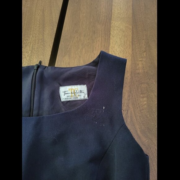 Navy blue short dress - Picture 4 of 4